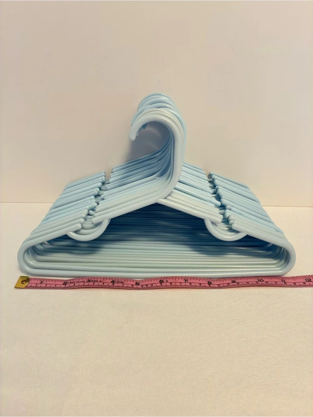 Kid's Clothing Hangers Blue Set of 30